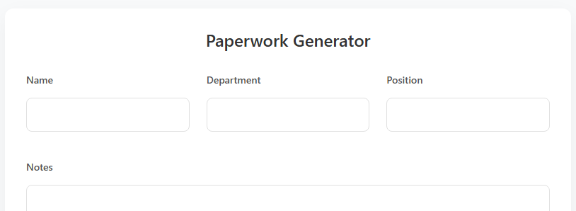Modern style preview